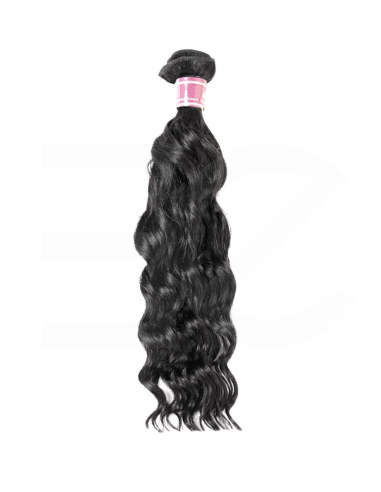 Extensiones de cortina brasileñas de pelo negro 53 cm