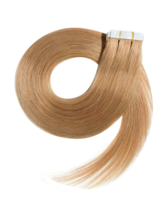 Extensiones adhesivas de pelo liso 73 cm - rubio dorado