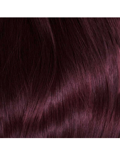 Extensiones de queratina de pelo liso 50 cm - ciruela 2