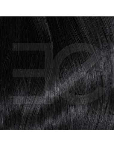 Extensiones adhesivas de pelo ondulado 48 cm - negro