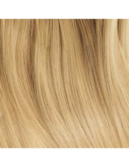Extensiones de clip de pelo liso 63 cm - rubio ceniza