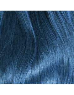 Extensiones de micro ring de pelo liso 50 cm - azul 2