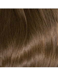 Extensiones de clip de pelo sintético extra volumen  50 cm - castaño claro 2