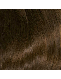 Extensiones de clip de pelo liso 53 cm - castaño 2