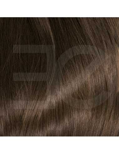 Extensiones de queratina de pelo liso 50 cm - castaño avellana