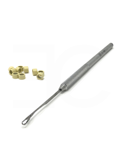Gancho para colocar extensiones