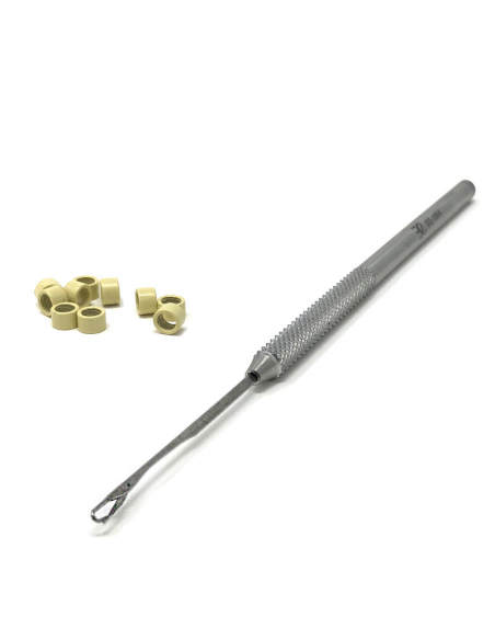 Gancho para colocar extensiones