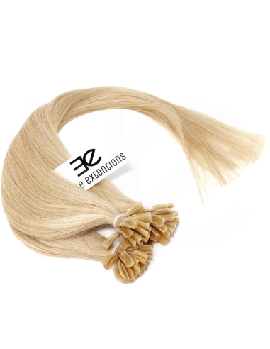 Extensiones de queratina de pelo liso 73 cm - rubio claro