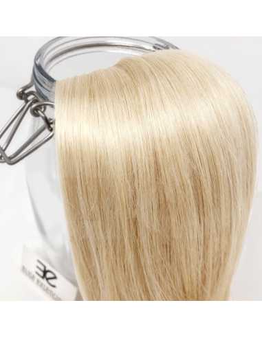 Extensiones de clip de pelo liso natural LUXE Maxi Volumen 180 g 53 cm - rubio claro