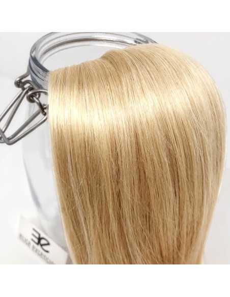 Extensiones de clip de pelo liso natural Maxi Volumen 180 g 63 cm - rubio