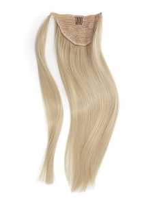 Extensiones de coleta de pelo natural 50 cm - rubio claro