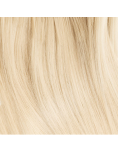 Extensiones de queratina de pelo liso 50 cm - rubio platino