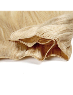 Extensiones de cortina de pelo natural liso 50 cm - rubio 2