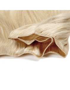 Extensiones de cortina de pelo natural liso 50 cm - rubio claro 2