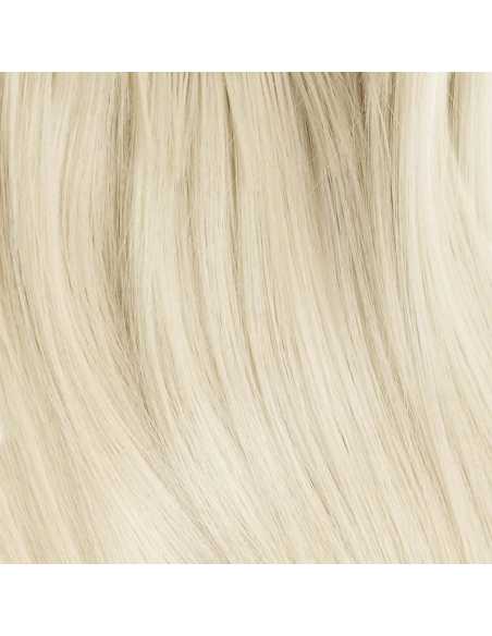 Extensiones de micro ring de pelo liso 50 cm 1 g - rubio polar