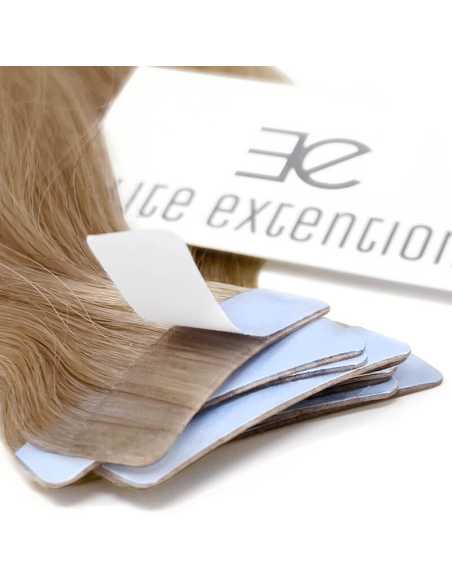Extensiones adhesivas de pelo liso 50 cm - rubio dorado