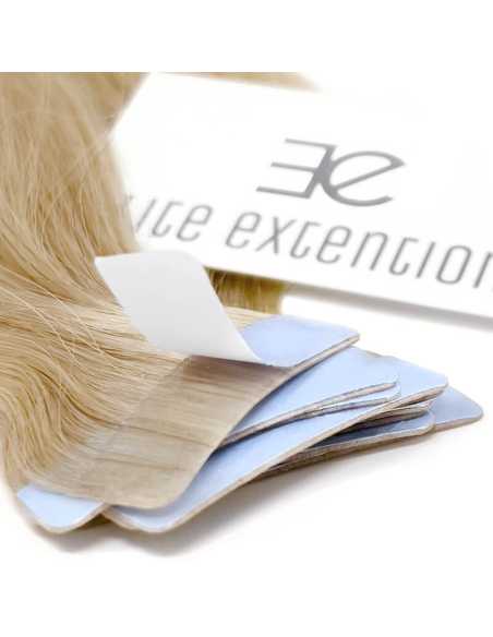 Extensiones adhesivas de pelo liso 73 cm - rubio