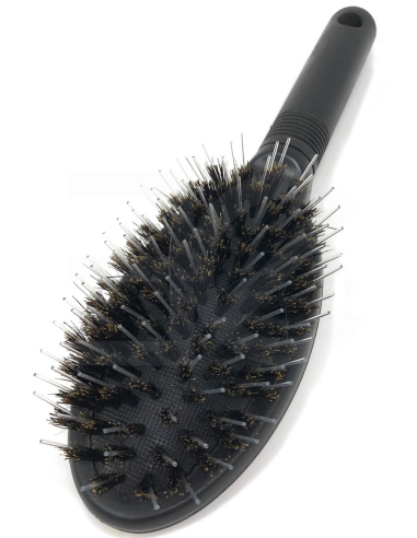 Cepillo alisador para cabello y extensiones