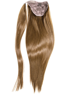Extensiones de coleta de pelo natural 50 cm - rubio dorado