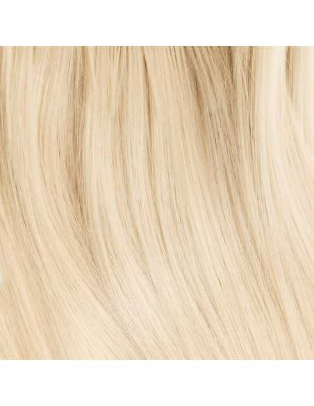 Extensiones de cortina de pelo natural liso 63 cm - rubio platino