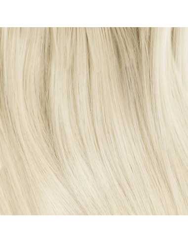 Extensiones de cortina de pelo natural liso 63 cm - rubio polar
