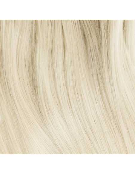 Extensiones de cortina de pelo natural liso 63 cm - rubio polar