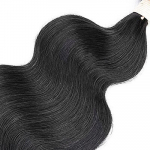 Extensiones de queratina de pelo ondulado con maxi volumen 1 g / 0,85 g