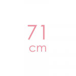 Extensiones de micro loop de pelo liso 71 cm