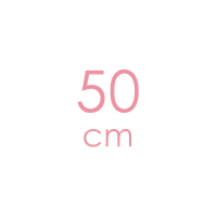 Extensiones de cortina de pelo natural  50 cm