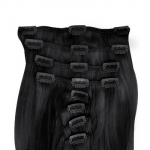 Extensiones de clip de pelo liso