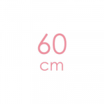 Extensiones de queratina de pelo rizado 60 cm