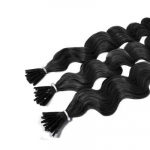 Extensiones de micro ring de pelo ondulado