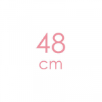 Extensiones de micro loop de pelo liso 48 cm