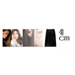 Extensiones de cortina de pelo virgen 41 cm