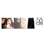 Extensiones de cortina de pelo virgen 53 cm