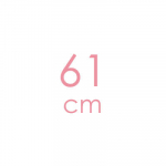 Extensiones de micro loop de pelo liso 61 cm