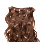 Extensiones de clip de pelo ondulado