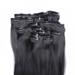 Extensiones de clip de pelo natural liso LUXE 180 g